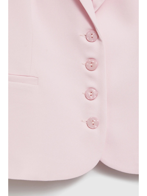 Moodo Egysoros rózsaszín blazer Moodo