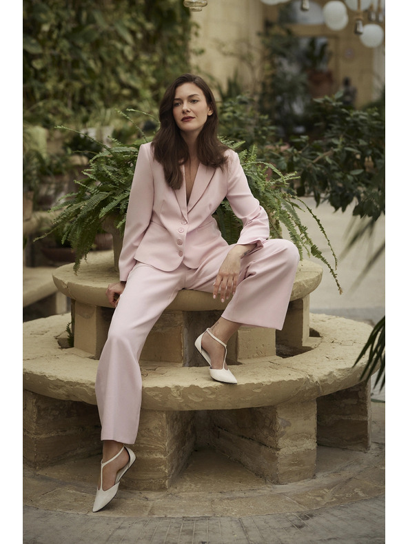 Moodo Rózsaszín öltöny nadrág Moodo