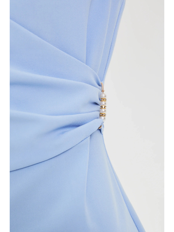 Moodo Kék ráncos szoknya Moodo