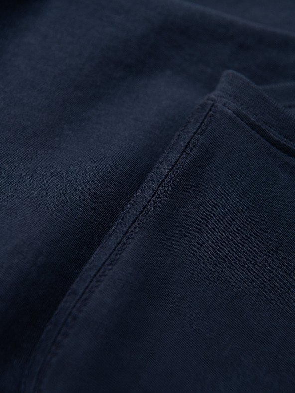 Ombre Clothing Sötétkék férfi alap póló Ombre Ruházat