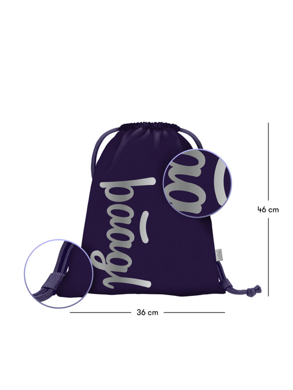 BAAGL  BAAGL Zsák Plum