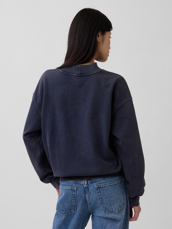 GAP Oversize logós Heavyweight pulóver GAP