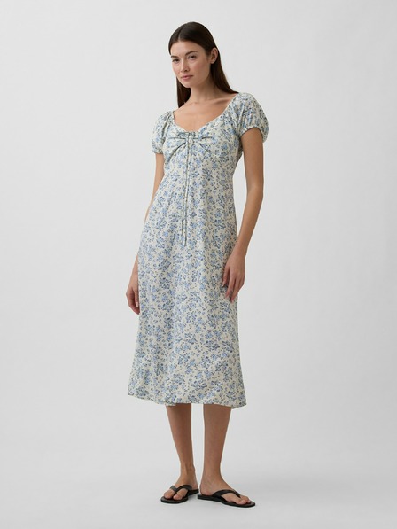 GAP Virágmintás midi ruha GAP