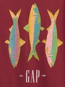 GAP Gyerek póló mintával és logóval GAP