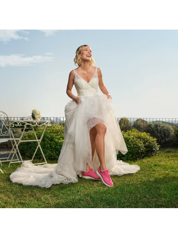 Geox Rózsaszín női sportcipő Geox Spherica Plus Fast in