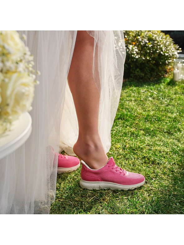 Geox Rózsaszín női sportcipő Geox Spherica Plus Fast in