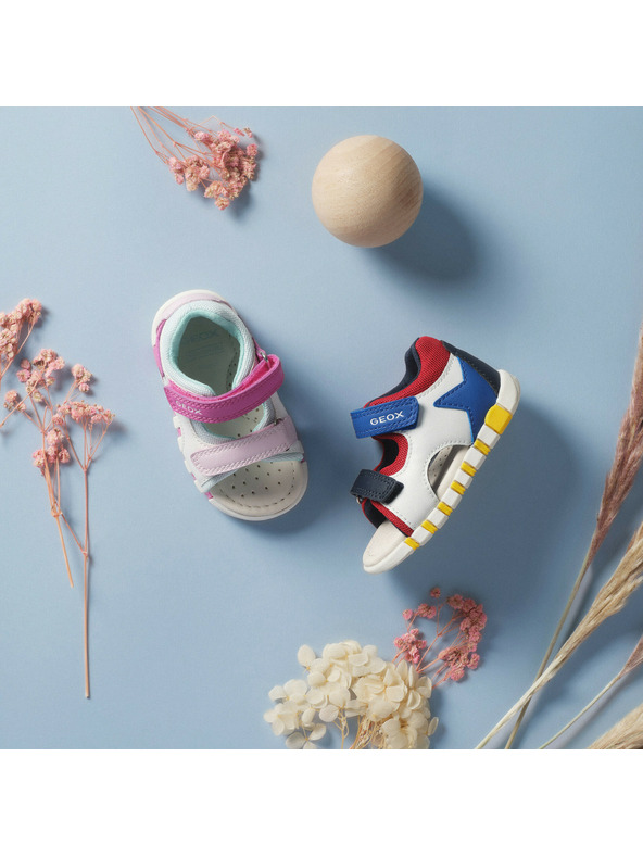 Geox Fehér lányos barefoot szandál Geox Sandal Iupidoo Gir