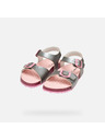 Geox Ezüst lányos szandál Geox Adriel Girl