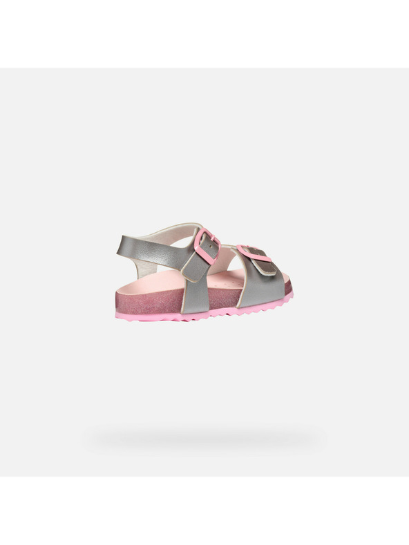 Geox Ezüst lányos szandál Geox Adriel Girl