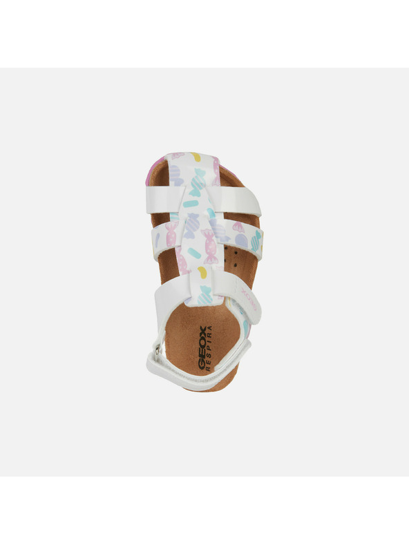 Geox Fehér lányos szandál Geox Sandal Chalki