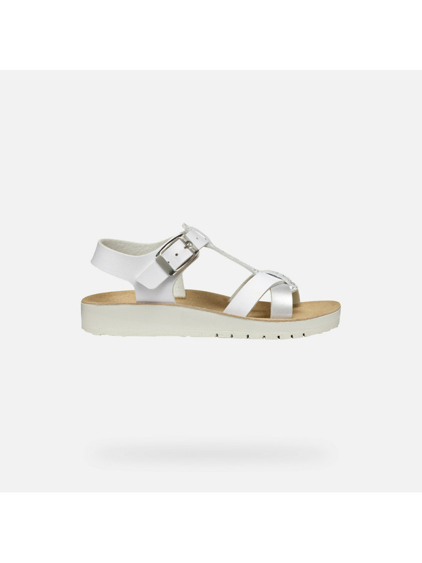 Geox Fehér lányos szandál Geox Sandal Costarei Gi