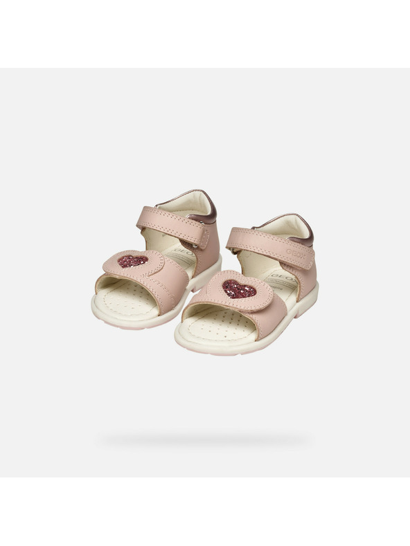 Geox Világos rózsaszín lányos szandál Geox Verred