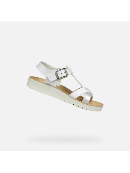 Geox Fehér lányos szandál Geox Sandal Costarei Gi