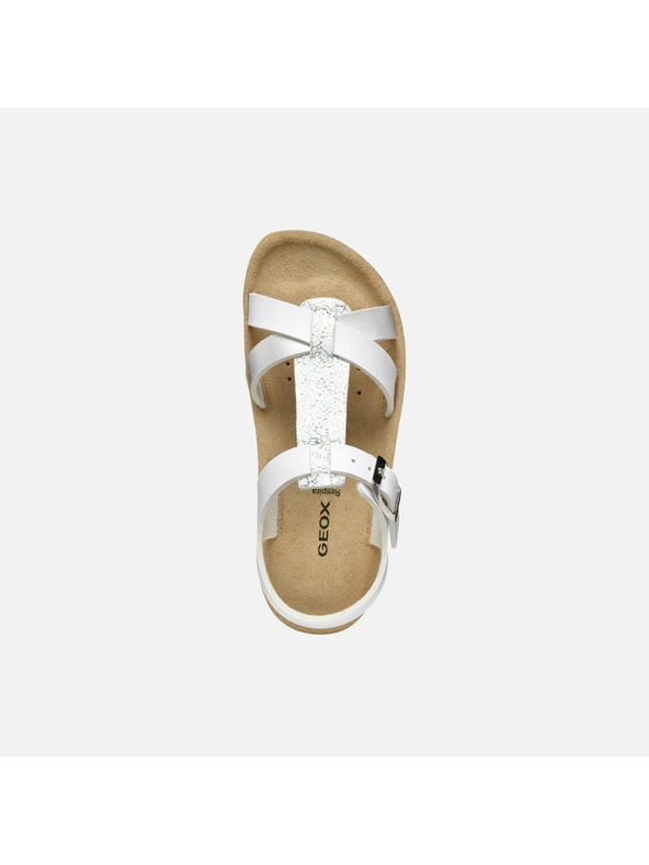 Geox Fehér lányos szandál Geox Sandal Costarei Gi