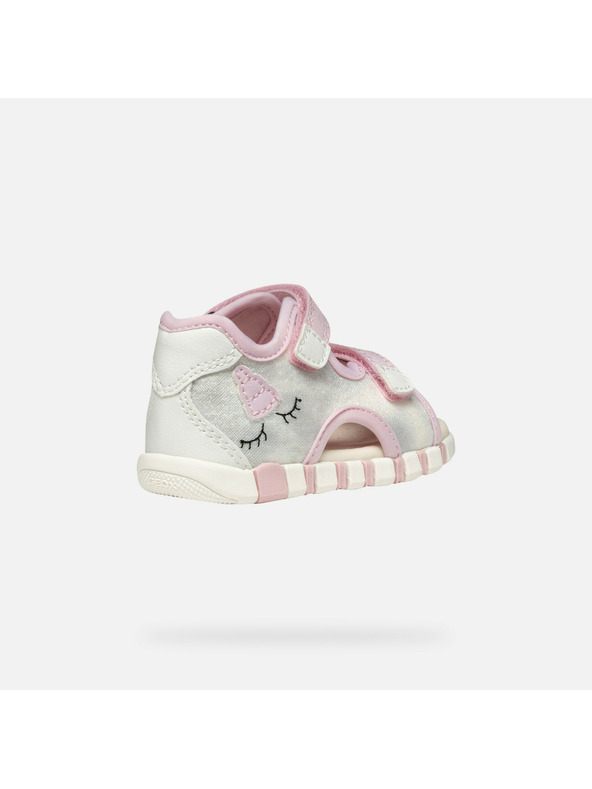 Geox Ezüst lányos barefoot szandál Geox Sandal Iupidoo Gir