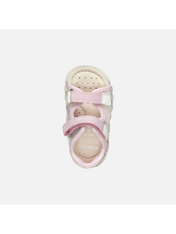 Geox Ezüst lányos barefoot szandál Geox Sandal Iupidoo Gir