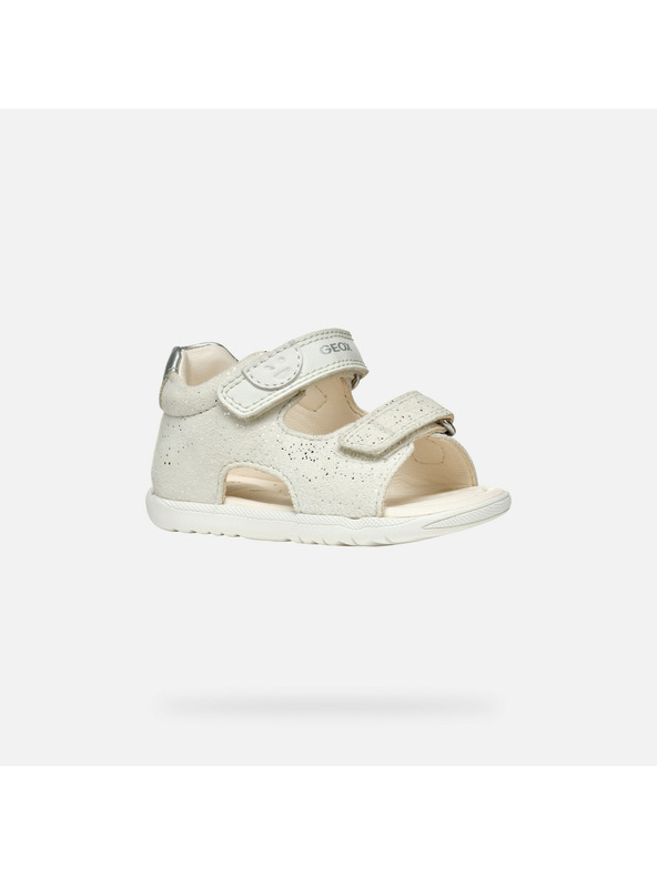 Geox Fehér lányos szandál első lépéshez Geox Sandal Macchia Gir