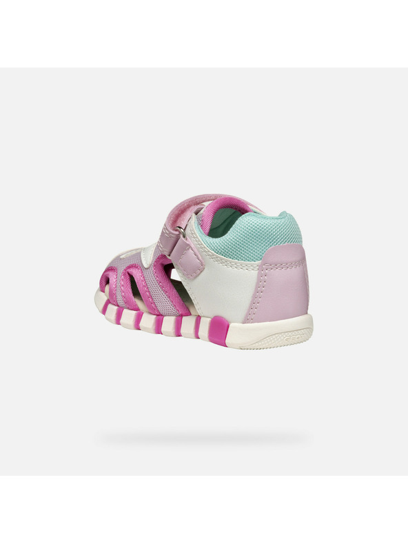 Geox Rózsaszín lánycipő első lépéshez Geox Sandal Iupidoo Gir