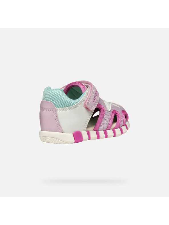Geox Rózsaszín lánycipő első lépéshez Geox Sandal Iupidoo Gir