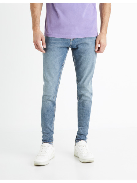 Celio Világoskék férfi skinny fit farmer Celio Foskinny1