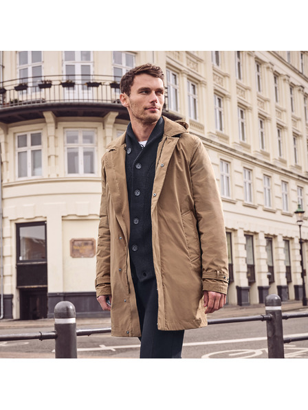 Geox Barna férfi Geox Anyweco kabát