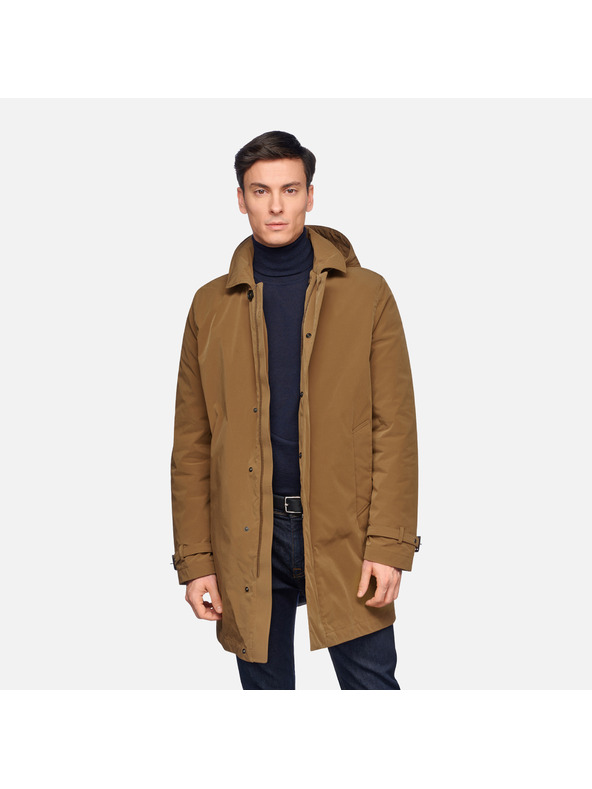 Geox Barna férfi Geox Anyweco kabát