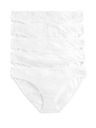Marks & Spencer Marks & Spencer fehér pamut bikini alsónadrág Lycra®-val, 5 csomagban