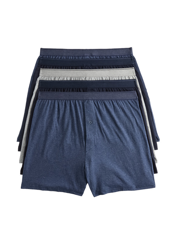 Marks & Spencer Pamut mez boxeralsó Cool & Fresh™ technológiával, 5 db Marks & Spencer tengerészkék