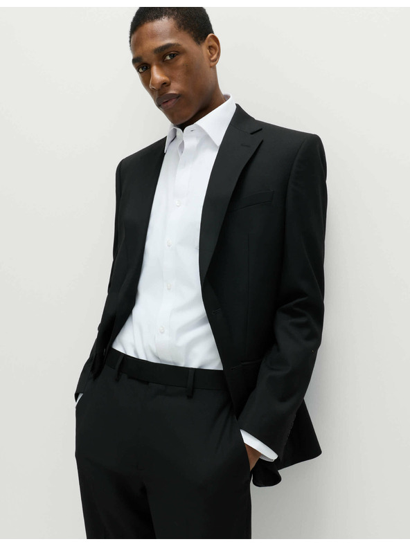 Marks & Spencer Fekete férfi öltönykabát Marks & Spencer