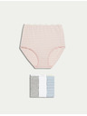 Marks & Spencer Négy női nadrágkészlet rózsaszín, szürke, fehér és világoskék színben Marks & Spencer
