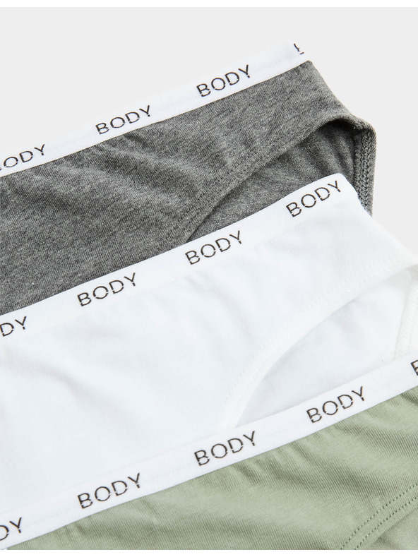 Marks & Spencer Négy női bugyi szürke, fehér és fekete színben Marks & Spencer