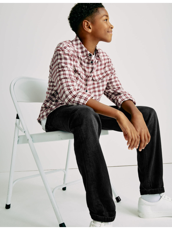 Marks & Spencer Laza farmer 100% pamutból (6–16 éves) Marks & Spencer fekete