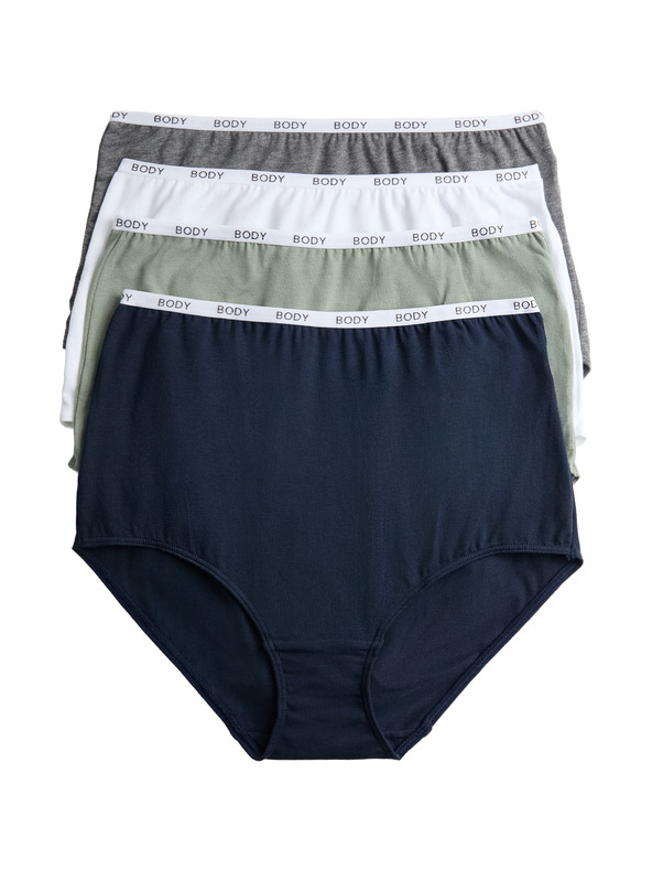 Marks & Spencer Derék alatti alsónemű magas pamuttartalommal, 4 db Marks & Spencer szürke