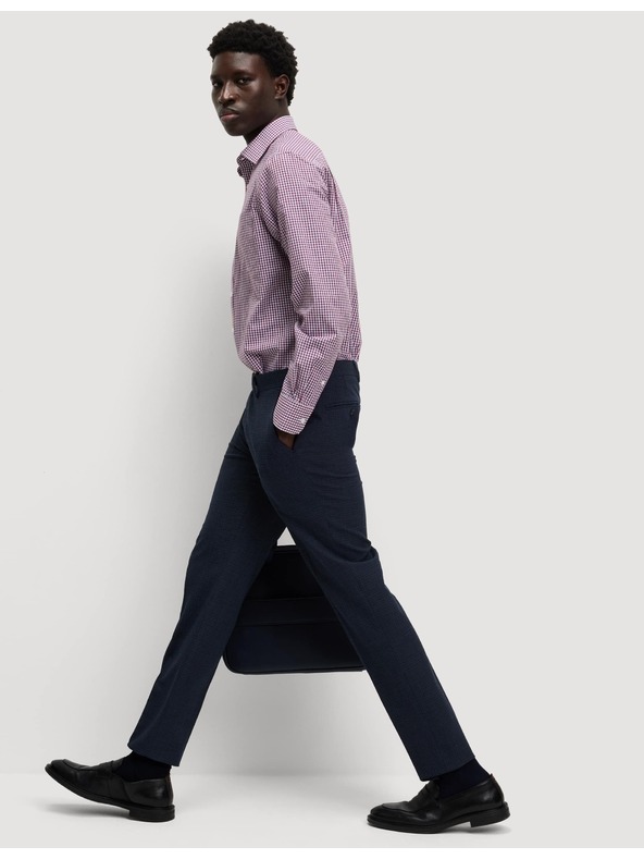 Marks & Spencer Marks & Spencer kockás ing normál szabással, könnyen vasalható, 2 db piros