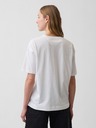 GAP Oversize póló VintageSoft logóval GAP