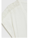 Moodo Csipkés ujjú blúz fehér Moodo