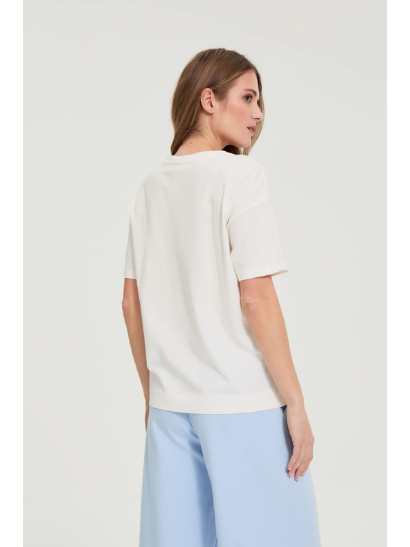 Moodo Fehér Moodo mintás póló