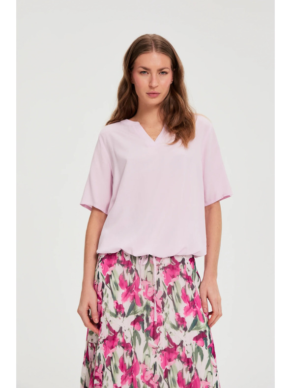 Moodo Rózsaszín rövid ujjú ing Moodo