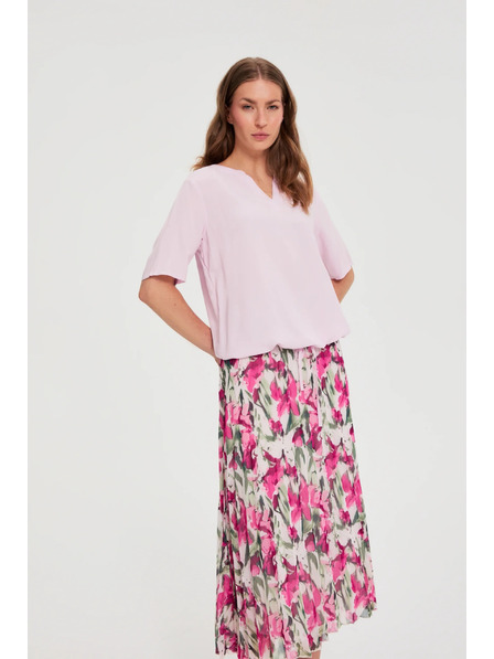 Moodo Rózsaszín rövid ujjú ing Moodo