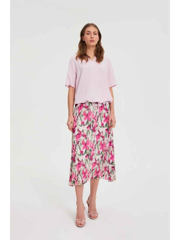 Moodo Rózsaszín rövid ujjú ing Moodo