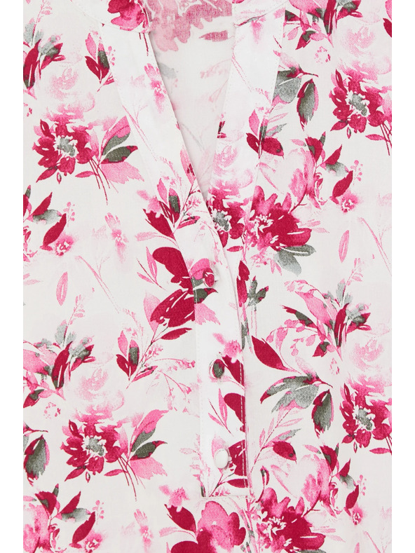 Moodo Virágmintás ing fukszia Moodo