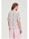 Moodo Virágmintás ing rózsaszín Moodo