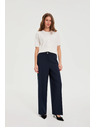 Moodo Széles szárú nadrág sötét kék Moodo