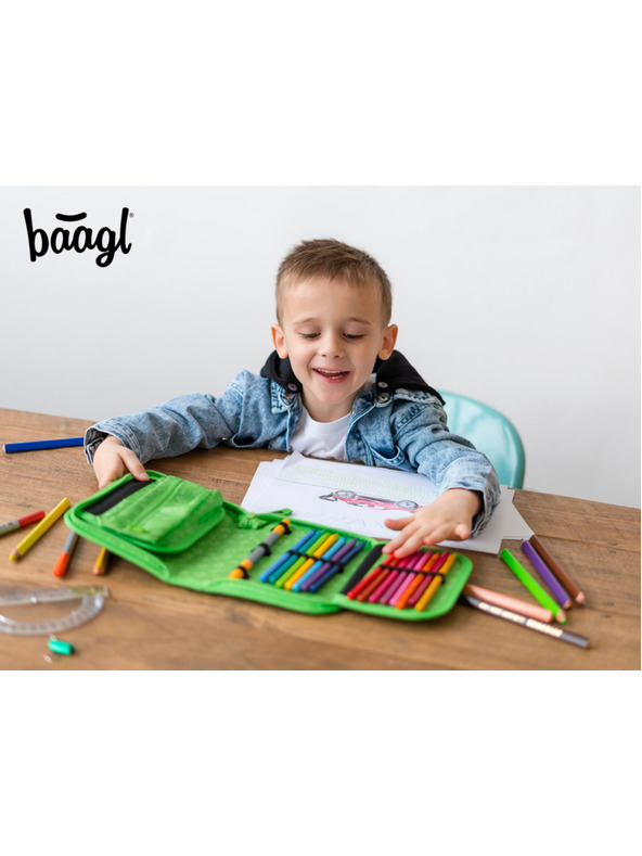 BAAGL  BAAGL Iskolai tolltartó egy szintes Minecraft