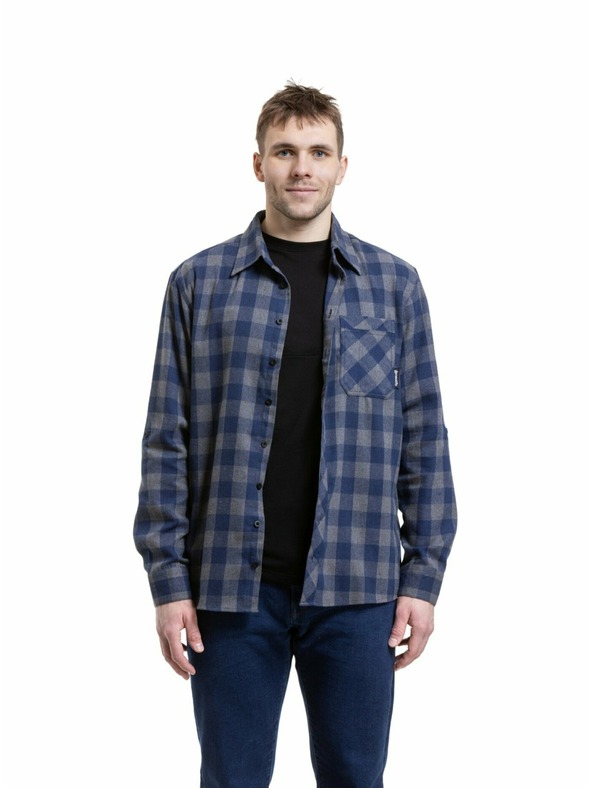 Meatfly Meatfly férfi ing Kurt Blue / Gray