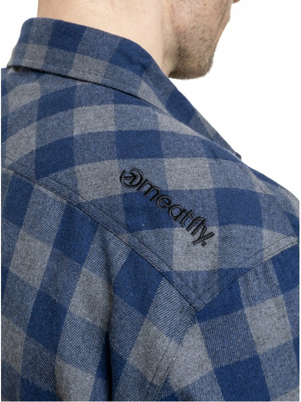 Meatfly Meatfly férfi ing Kurt Blue / Gray