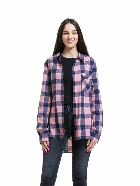 Meatfly Meatfly női ing Courtney Blue / Rose