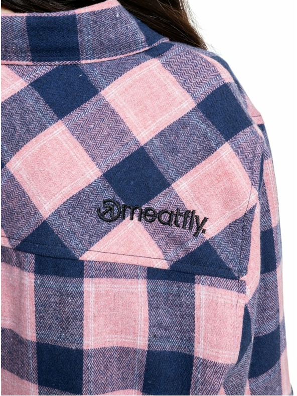 Meatfly Meatfly női ing Courtney Blue / Rose