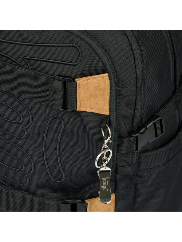 BAAGL  Szürke iskolai hátizsák Baagl Skate Darkness