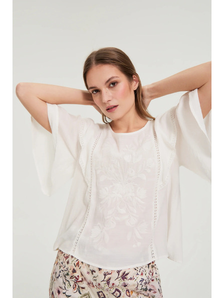 Moodo Ing fodrokkal fehér Moodo